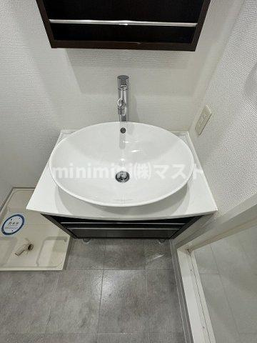 南堀江プライマリーワンの洗面所