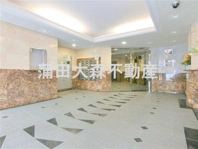 グリフィン・南蒲田アクトシティのエントランス|エントランス　宅配BOXメールBOX