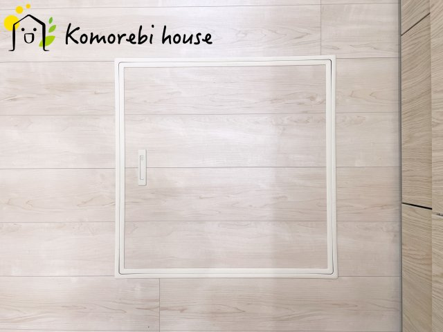 上尾市向山2丁目　ファミーユ　P号棟の内装|床下収納です