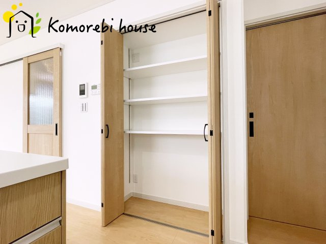 上尾市向山2丁目　ファミーユ　P号棟の収納|専用の収納スペースです
