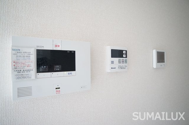 熊本市中央区春竹町大字春竹のアパートのセキュリティ