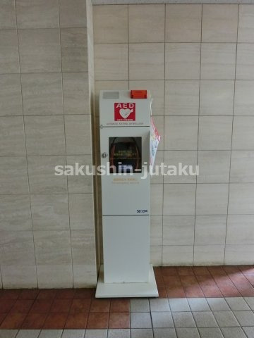 京成サンコーポ八千代台　W棟のエントランス|ＡＥＤがございます。