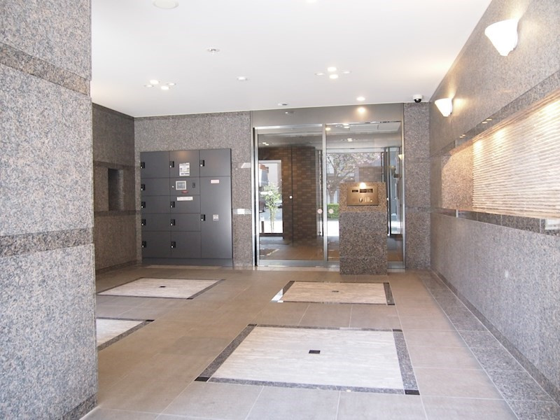 ルーブル品川南大井弐番館のエントランス