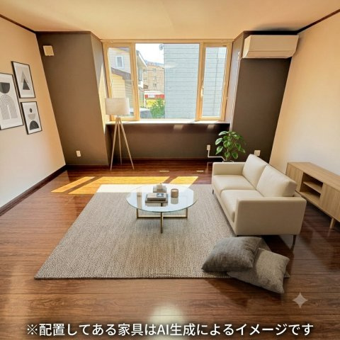 プレミアム港南の居間・リビング