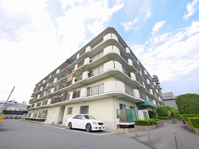 奈良グリーンマンションの外観|外観もきれいです