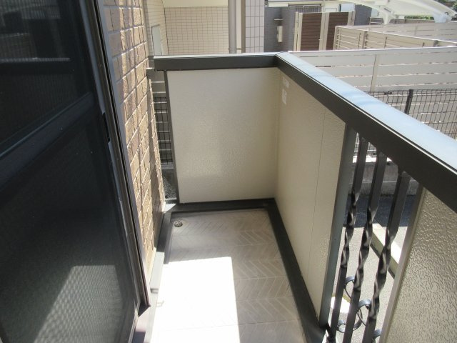 セジュール西明石のバルコニー