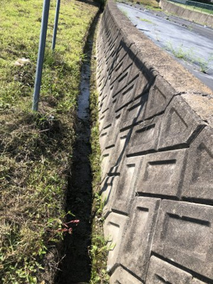【その他】 | 柏原町南多田売土地 | 排水路です