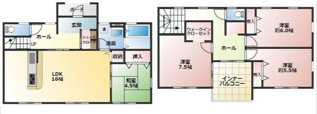【間取り】 | 南区城南町舞原 | ☆間取り図☆　※簡略図のため現況優先です