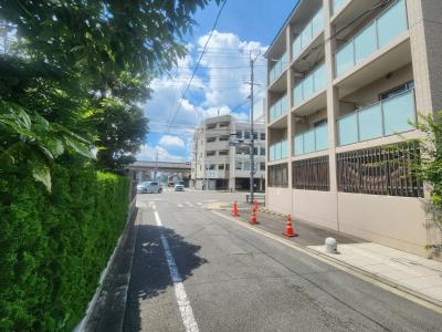 マナハウスの周辺|前面道路