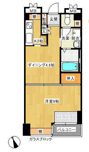【間取り】 | スプリングスクエア