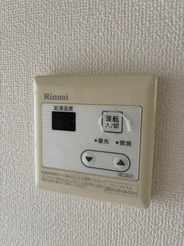 グリーンの浴室