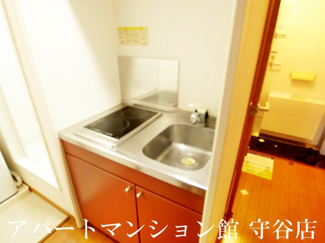 【キッチン】 | レオパレス内守谷 | 画像6