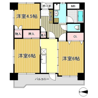 【間取り】 | 長町南424ビル