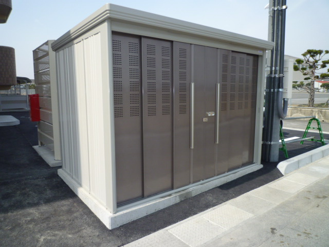 倉敷市真備町川辺の賃貸マンションのその他共用部分|敷地内ゴミST・当番なし