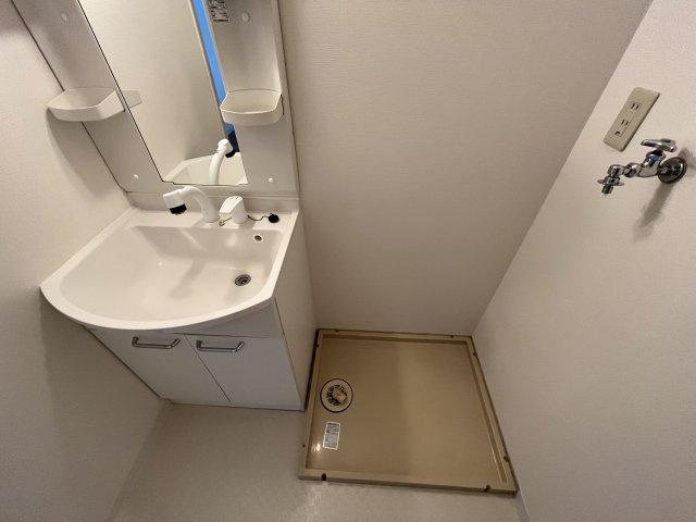 リビング清水町の洗面所