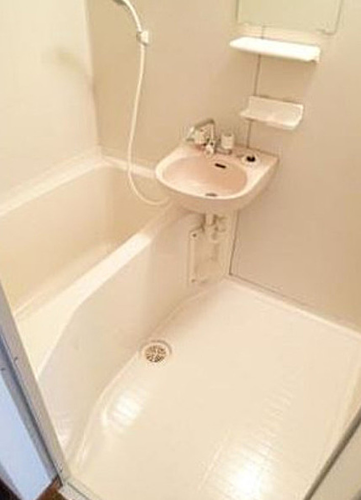 サンハイツ坂口【キャッシュバック対象物件】の浴室|日々の疲れを癒すお風呂付です