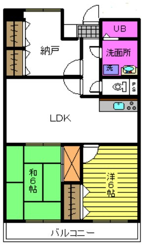 【間取り】 | ラフィーネ壱番館