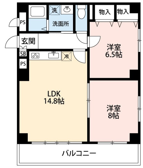 【間取り】 | ロイヤル寿