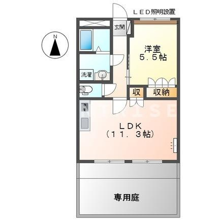 メルヴェールの間取り|間取図