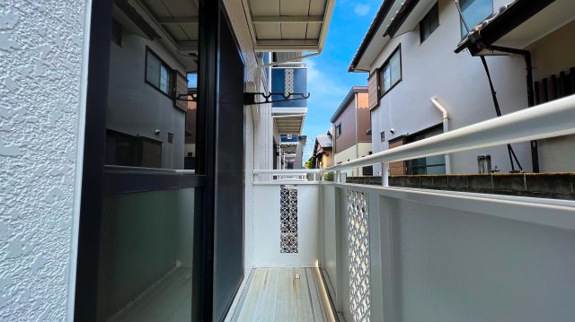 ハイツ若葉のバルコニー