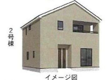 【外観パース】 | 愛知郡東郷町和合ケ丘第9　＜仲介手数料無料＞高嶺小・東郷中　新築一戸建て | 外観パースです