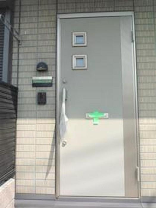 フローラ櫛引　A棟の玄関|現況優先です