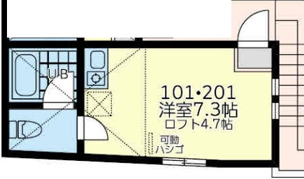 【間取り】 | ユナイト新町イタリーノ