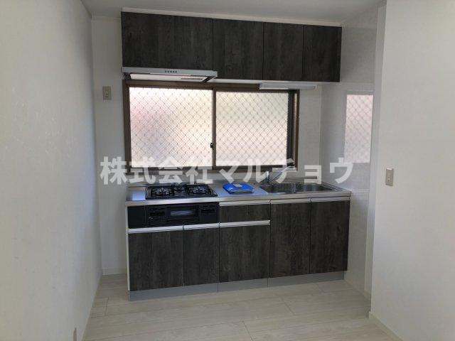 ハイムパラダイスBのキッチン|お料理しやすいキッチンです