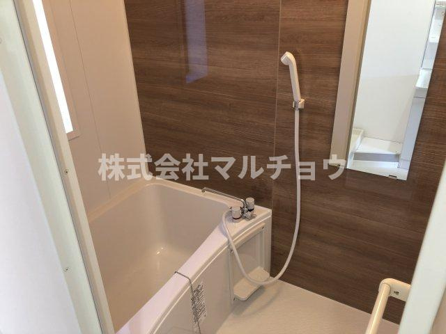 ハイムパラダイスBの浴室|きれいなお風呂です