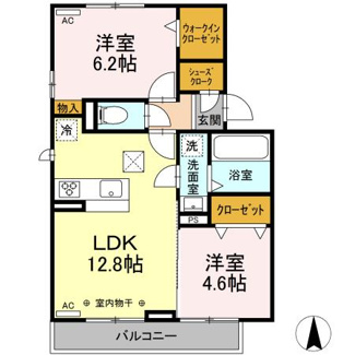 【間取り】 | カーサ　ラコルト