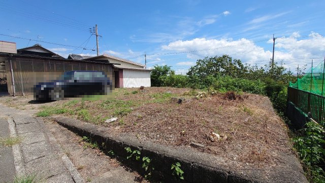 高島市新旭町饗庭土地の外観