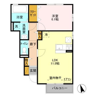 【間取り】 | Ａｍｂｉｃｉｏｎ　Ｂ