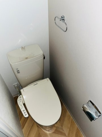 仲介手数料0円！！コーポ竹味のトイレ