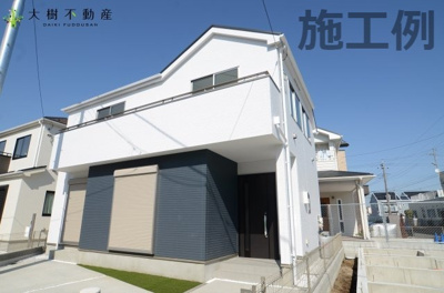 【外観】 | 海老名市上今泉５丁目　新築戸建て　全２棟　【仲介手数料無料】
