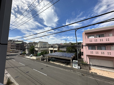 【展望】 | 仲町台スズキB・L・D | バルコニーからの眺望です♪2階にあるので人目が気にならないのが嬉しいですよね☆