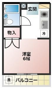レナジア京成大久保の間取り|反転タイプございます