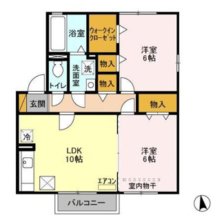 【間取り】 | グランドソレイユB