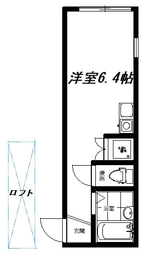 【間取り】 | フラット阿佐ヶ谷