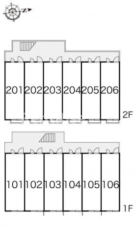 レオパレスフローラのエントランス