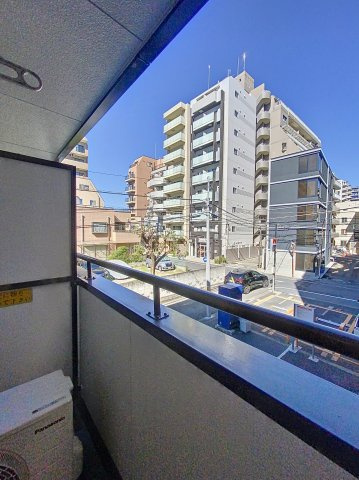 ニュー玉川ハイムのバルコニー