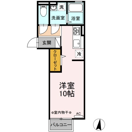 サンリジェール春日新田の間取り