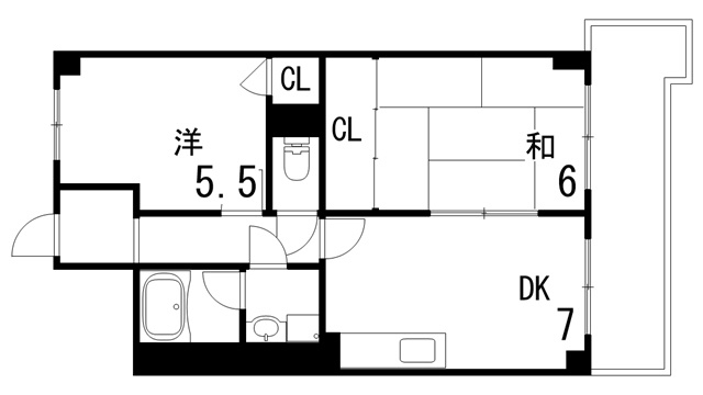 モンテメール六甲の間取り