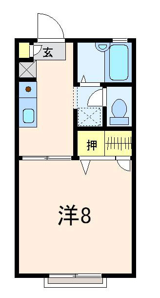エスポルトハイツ桜並木の間取り