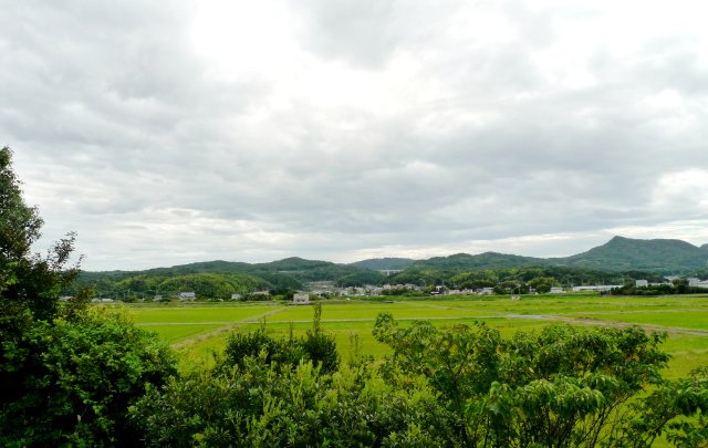 斐川町荘原　戸建の展望|出雲平野が広がっています。