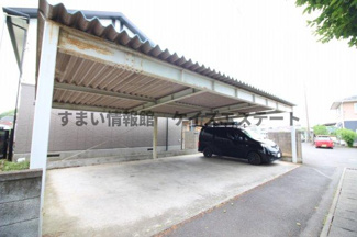 【駐車場】 | 並列3台以上駐車可能なカーポート付き☆