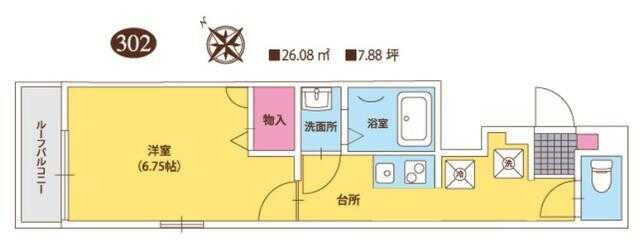 アルテール・ヴィラの間取り