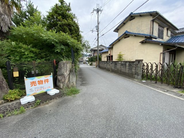 姫路市仁豊野／売土地の前面道路含む現地写真