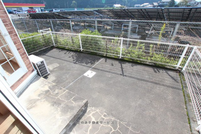 【庭】 | サンパティーク・ロジュマンＣ | サンパティークロジュマンC棟　101号室　2018年10月12日撮影