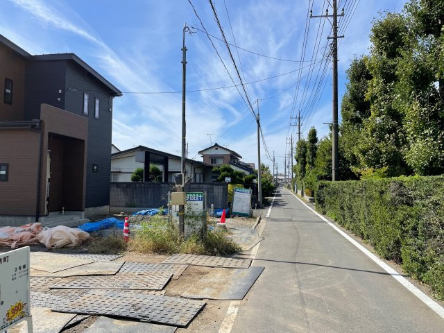 高崎市新町（全2棟）1号棟の前面道路含む現地写真|前面道路含む現地写真です