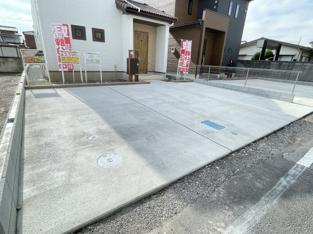 高崎市新町（全2棟）2号棟の駐車場